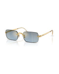 A$AP Rocky Rimless Pillow Sunglasses - Arista Gold/Blue Gradient Dark Grey - Ray-Ban