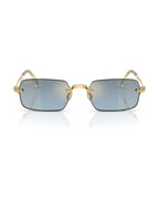 A$AP Rocky Rimless Pillow Sunglasses - Arista Gold/Blue Gradient Dark Grey - Ray-Ban