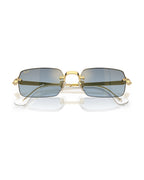 A$AP Rocky Rimless Pillow Sunglasses - Arista Gold/Blue Gradient Dark Grey - Ray-Ban