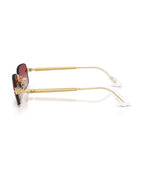 A$AP Rocky Rimless Pillow Sunglasses - Arista Gold/Clear Gradient Dark Violet - Ray-Ban