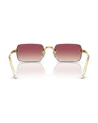 A$AP Rocky Rimless Pillow Sunglasses - Arista Gold/Clear Gradient Dark Violet - Ray-Ban