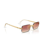 A$AP Rocky Rimless Pillow Sunglasses - Arista Gold/Clear Gradient Dark Violet - Ray-Ban