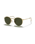 Round Metal Sunglasses - Arista Gold/G-15 Green - Ray-Ban