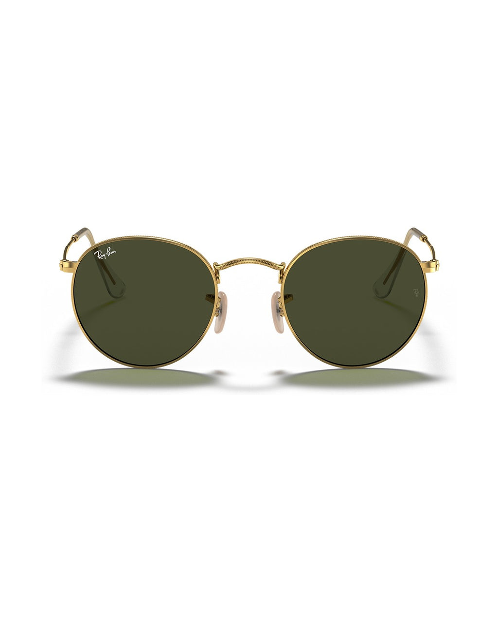 Round Metal Sunglasses - Arista Gold/G-15 Green - Ray-Ban