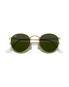 Round Metal Sunglasses - Arista Gold/G-15 Green - Ray-Ban