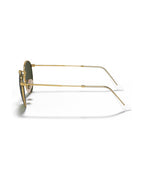 Round Metal Sunglasses - Arista Gold/G-15 Green - Ray-Ban