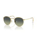 Round Metal Sunglasses - Arista Gold/Green Vintage - Ray-Ban