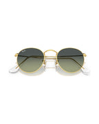 Round Metal Sunglasses - Arista Gold/Green Vintage - Ray-Ban