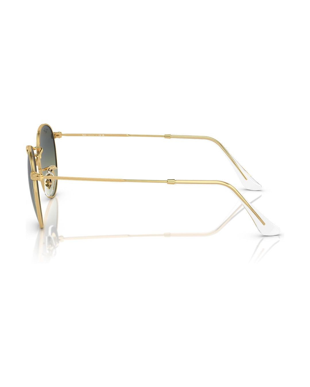 Round Metal Sunglasses - Arista Gold/Green Vintage - Ray-Ban