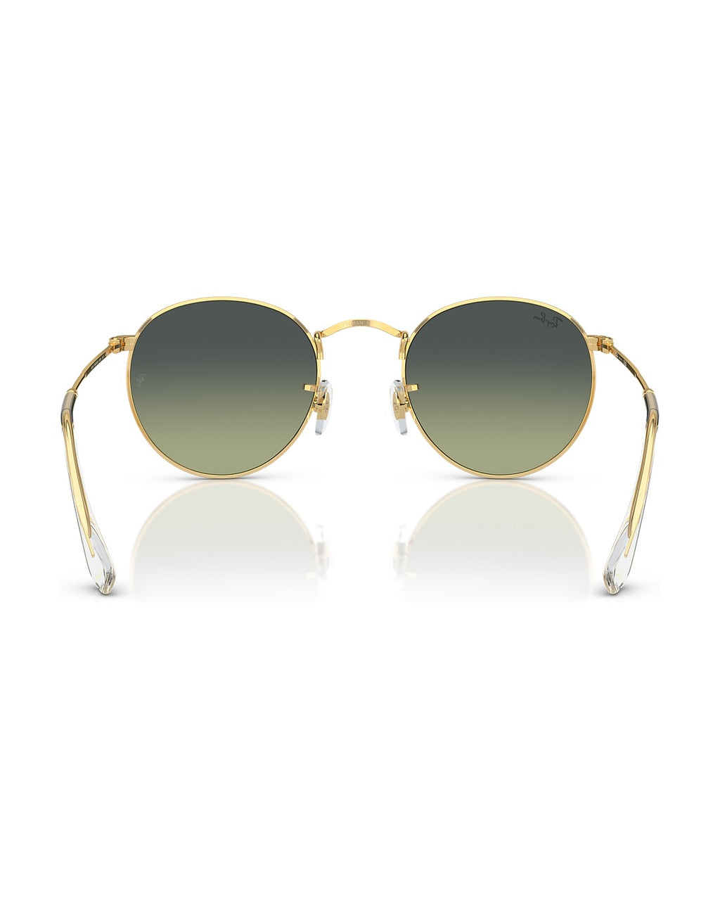 Round Metal Sunglasses - Arista Gold/Green Vintage - Ray-Ban