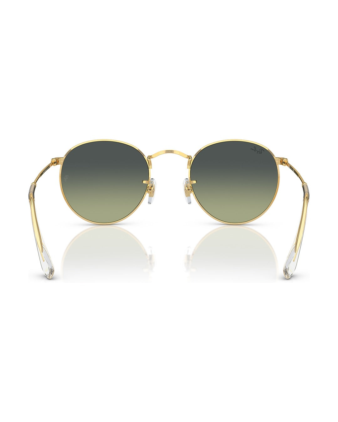 Round Metal Sunglasses - Arista Gold/Green Vintage - Ray-Ban