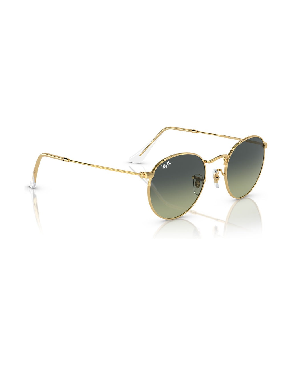 Round Metal Sunglasses - Arista Gold/Green Vintage - Ray-Ban