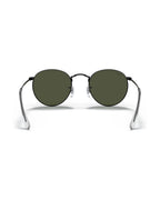 Round Metal Sunglasses - Black/G-15 Green - Ray-Ban