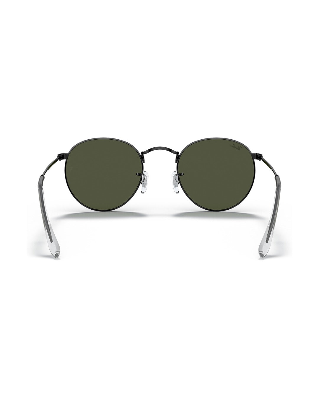 Round Metal Sunglasses - Black/G-15 Green - Ray-Ban