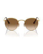 Round Metal Sunglasses - Gold/Brown - Ray-Ban