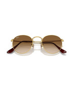 Round Metal Sunglasses - Gold/Brown - Ray-Ban