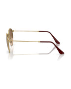 Round Metal Sunglasses - Gold/Brown - Ray-Ban