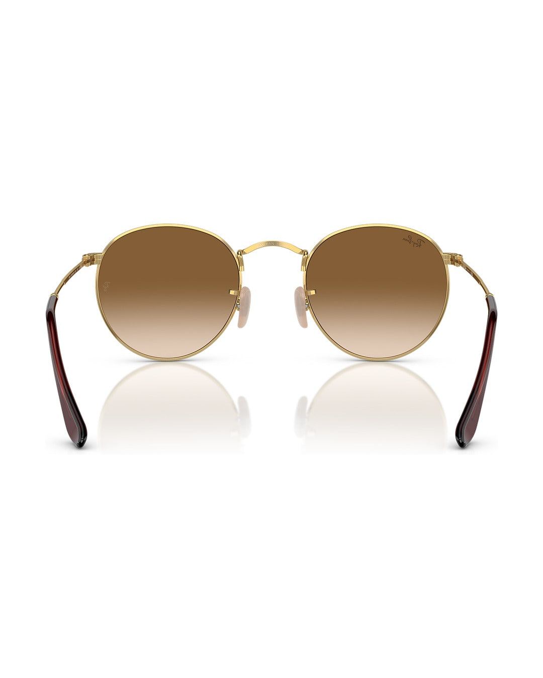 Round Metal Sunglasses - Gold/Brown - Ray-Ban
