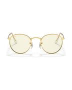 Round Metal Sunglasses - Gold/Clear - Ray-Ban