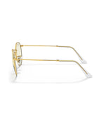 Round Metal Sunglasses - Gold/Clear - Ray-Ban