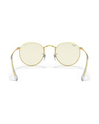 Round Metal Sunglasses - Gold/Clear - Ray-Ban