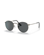 Round Metal Sunglasses - Gunmetal/Dark Grey - Ray-Ban