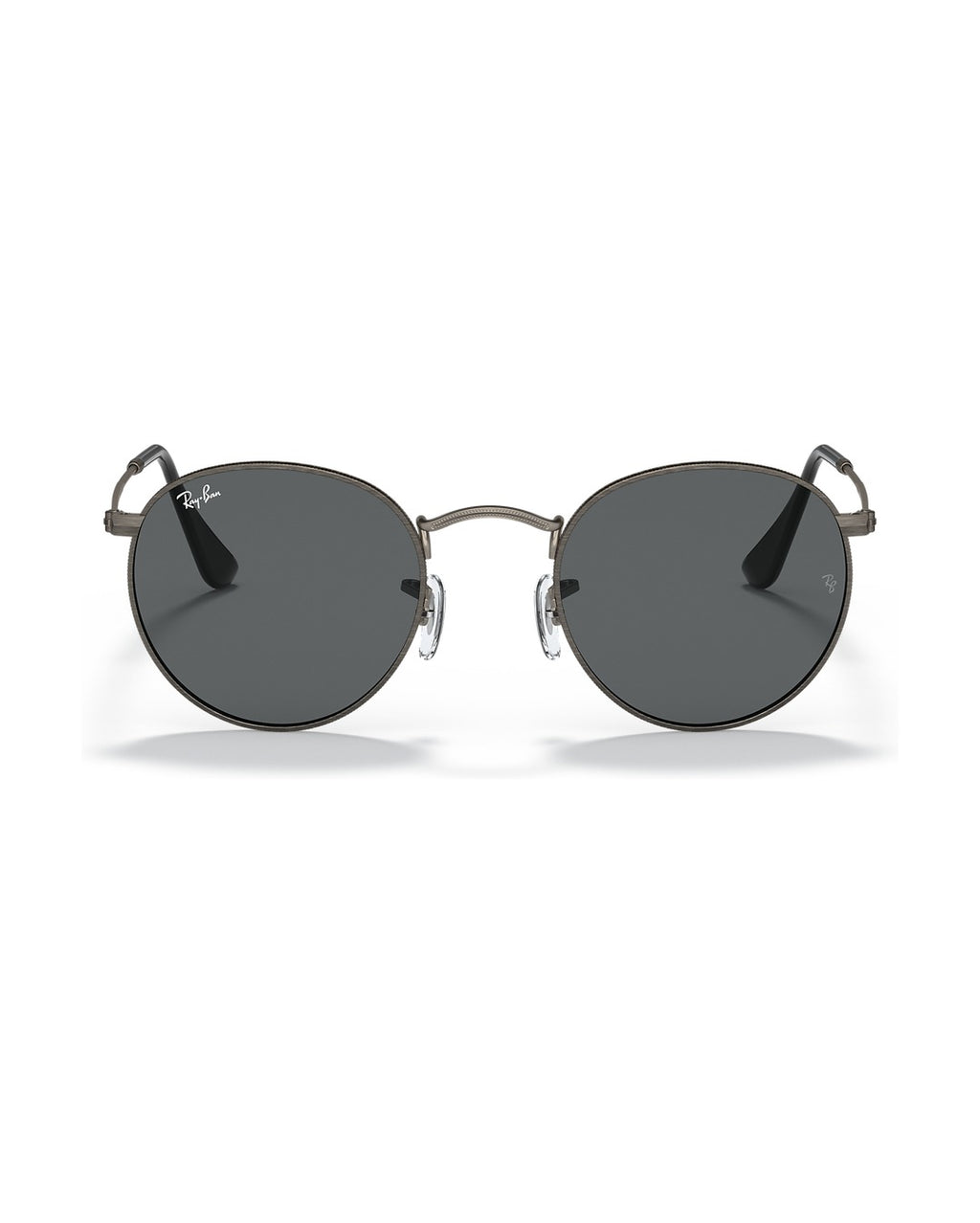 Round Metal Sunglasses - Gunmetal/Dark Grey - Ray-Ban