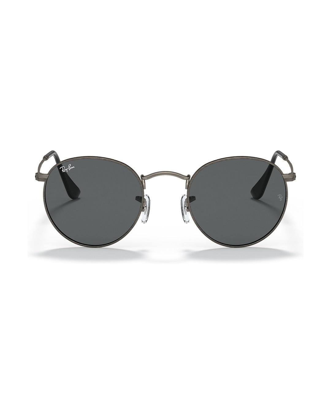 Round Metal Sunglasses - Gunmetal/Dark Grey - Ray-Ban