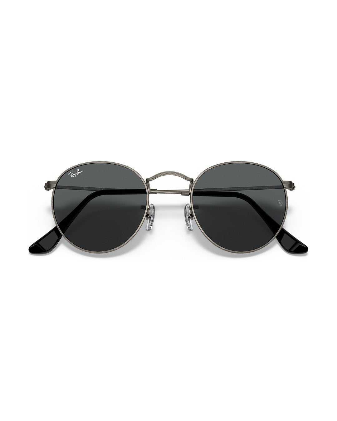 Round Metal Sunglasses - Gunmetal/Dark Grey - Ray-Ban