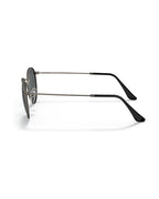 Round Metal Sunglasses - Gunmetal/Dark Grey - Ray-Ban