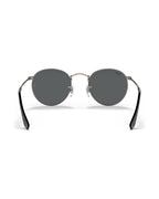 Round Metal Sunglasses - Gunmetal/Dark Grey - Ray-Ban