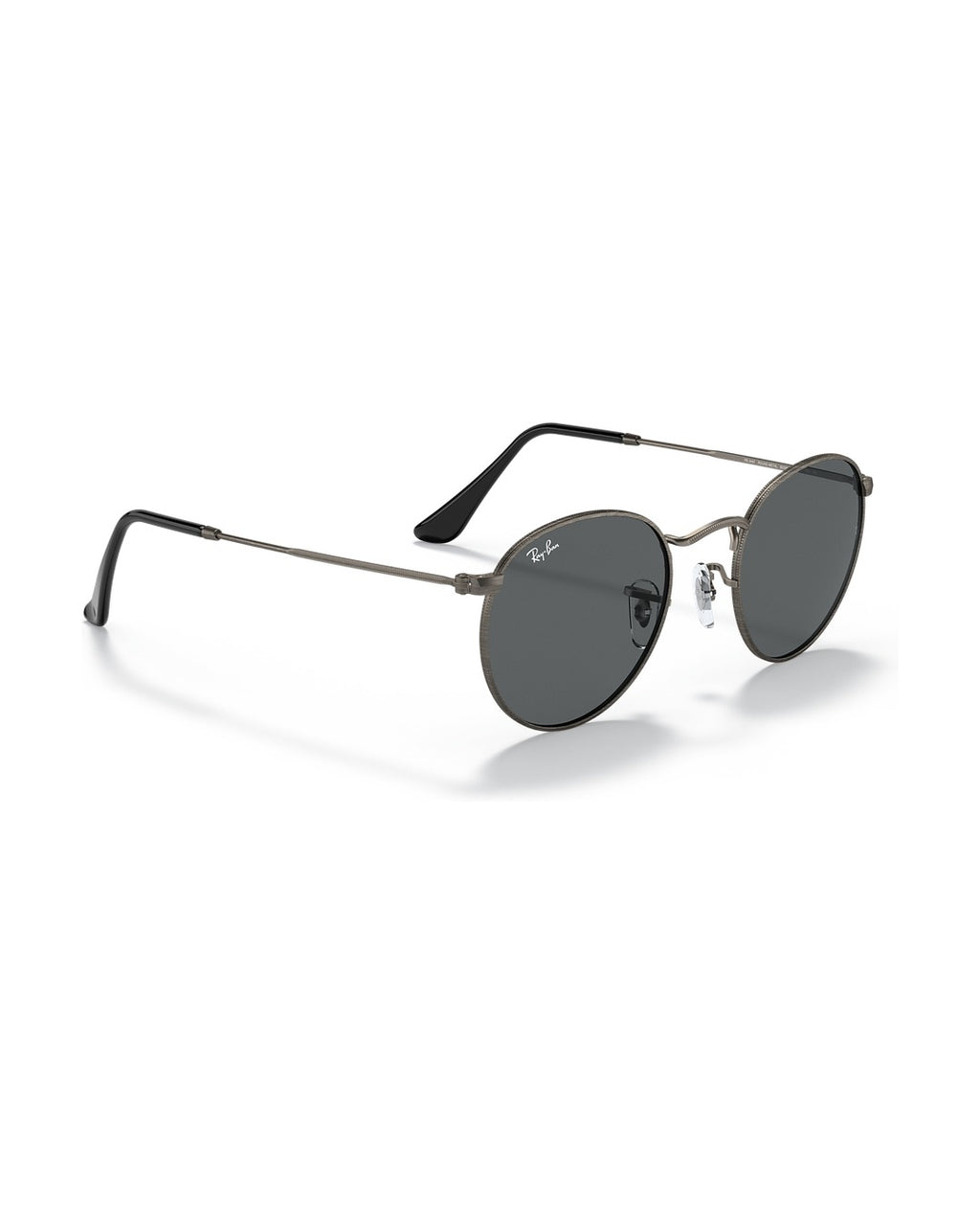 Round Metal Sunglasses - Gunmetal/Dark Grey - Ray-Ban
