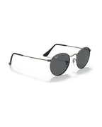 Round Metal Sunglasses - Gunmetal/Dark Grey - Ray-Ban