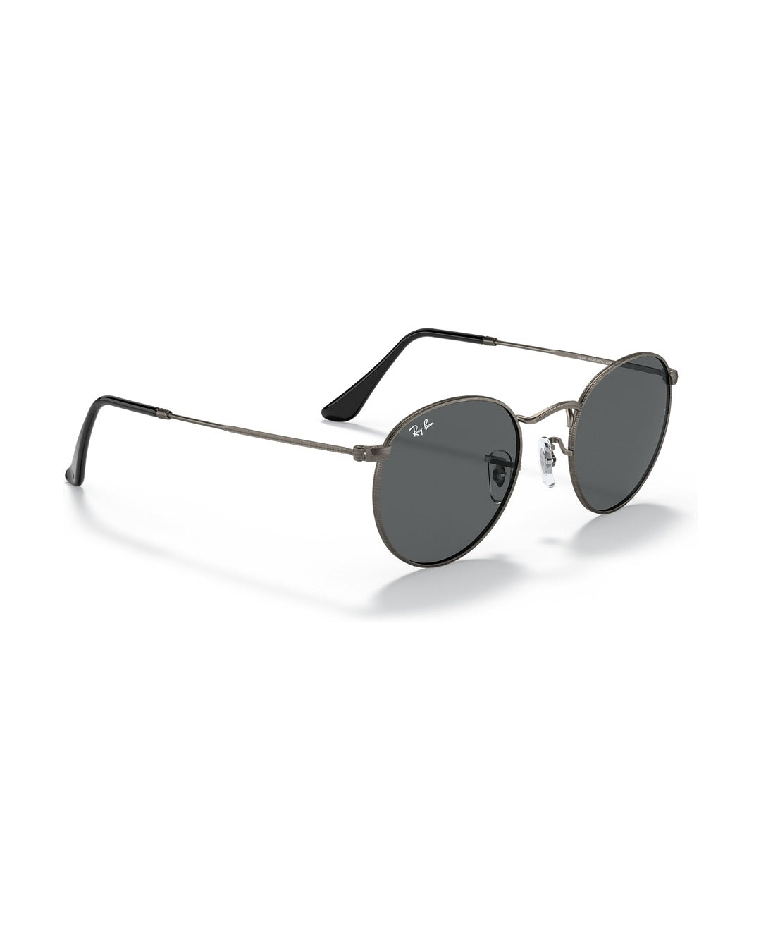 Round Metal Sunglasses - Gunmetal/Dark Grey - Ray-Ban