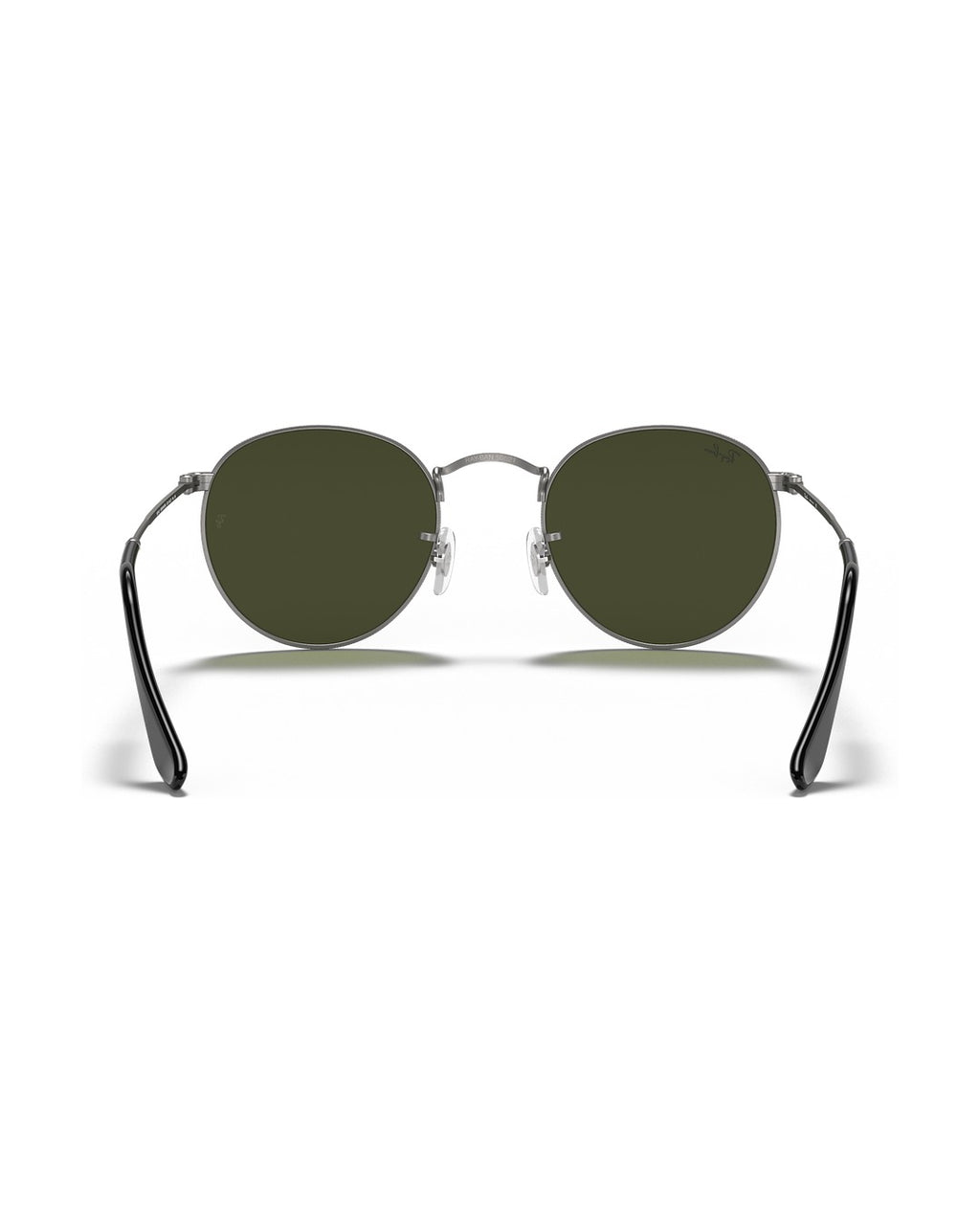 Round Metal Sunglasses - Gunmetal/G-15 Green - Ray-Ban