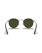 Round Metal Sunglasses - Gunmetal/G-15 Green - Ray-Ban