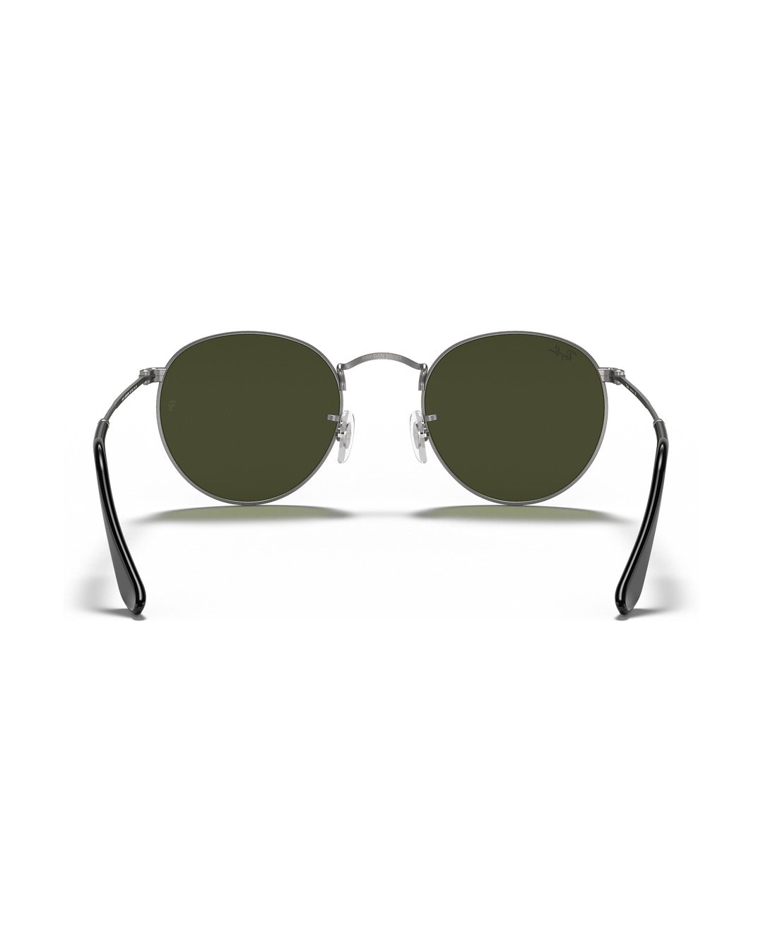 Round Metal Sunglasses - Gunmetal/G-15 Green - Ray-Ban