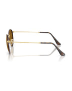 Round Metal Sunglasses - Matt Havana On Matt Arista Gold/Brown - Ray-Ban