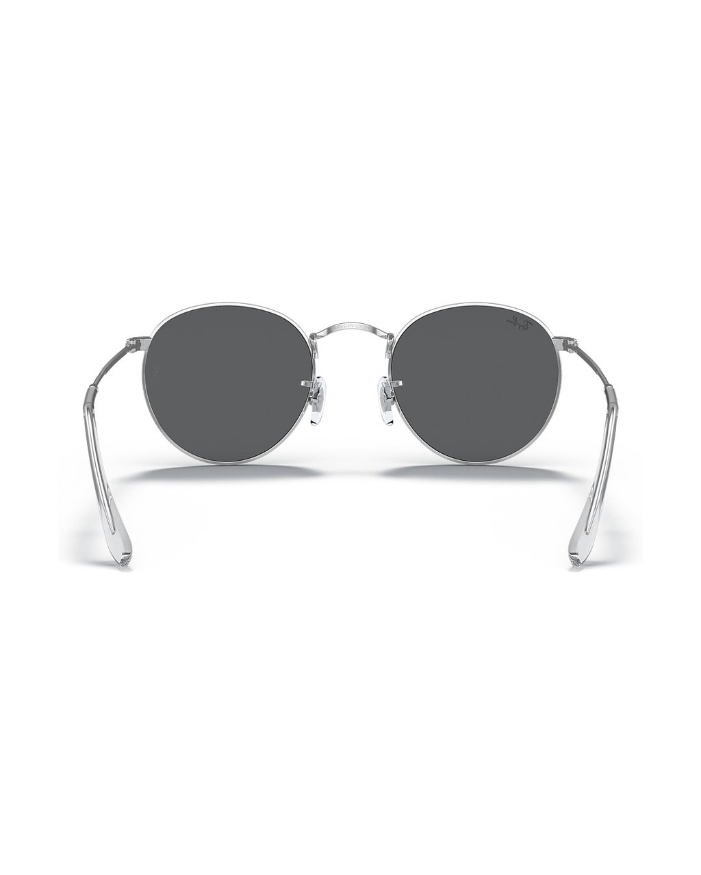 Round Metal Sunglasses - Silver/Dark Grey - Ray-Ban