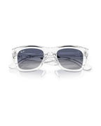 Scuderia Ferrari Charles Leclerc Edition Wayfarer Reverse Sunglasses - Transparent/Light Grey Gradient Dark Blue - Ray-Ban