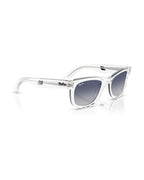 Scuderia Ferrari Charles Leclerc Edition Wayfarer Reverse Sunglasses - Transparent/Light Grey Gradient Dark Blue - Ray-Ban