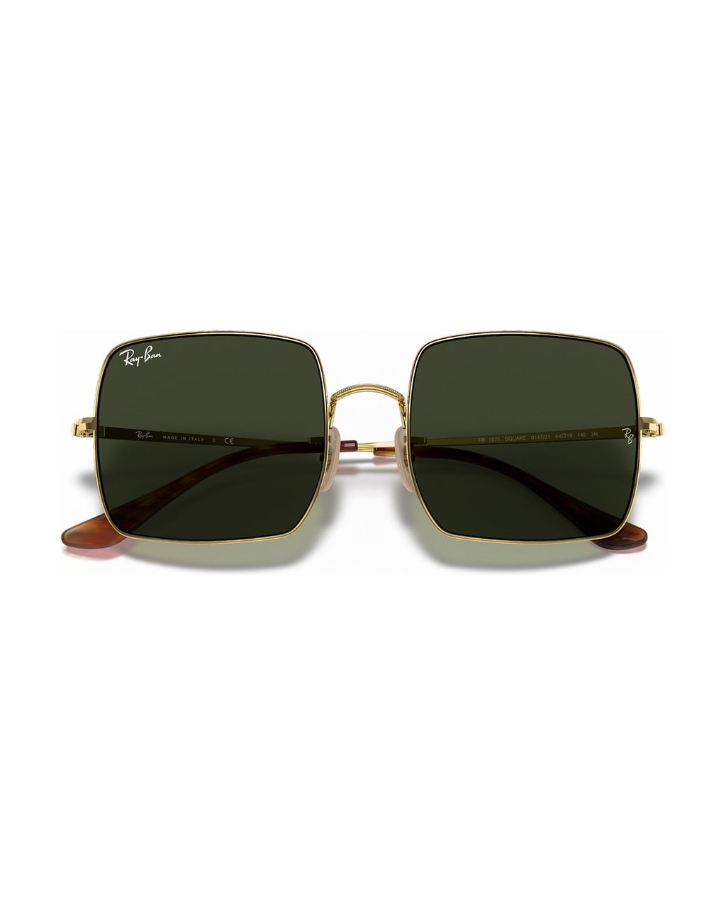 Square Sunglasses - Arista Gold/G-15 Green - Ray-Ban