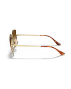 Square Sunglasses - Arista Gold/Light Brown Gradient - Ray-Ban