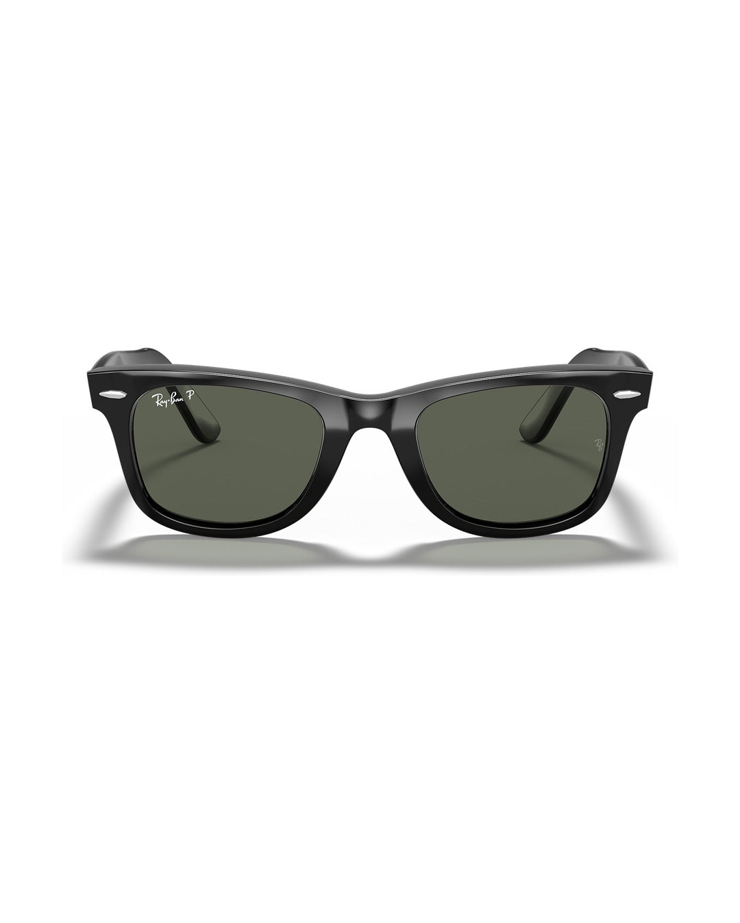 Wayfarer Classic Sunglasses - Black/Green Polarized - Ray-Ban