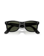Wayfarer Classic Sunglasses - Black On Transparent/Green - Ray-Ban