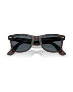 Wayfarer Classic Sunglasses - Brown On Transparent Blue/Blue - Ray-Ban
