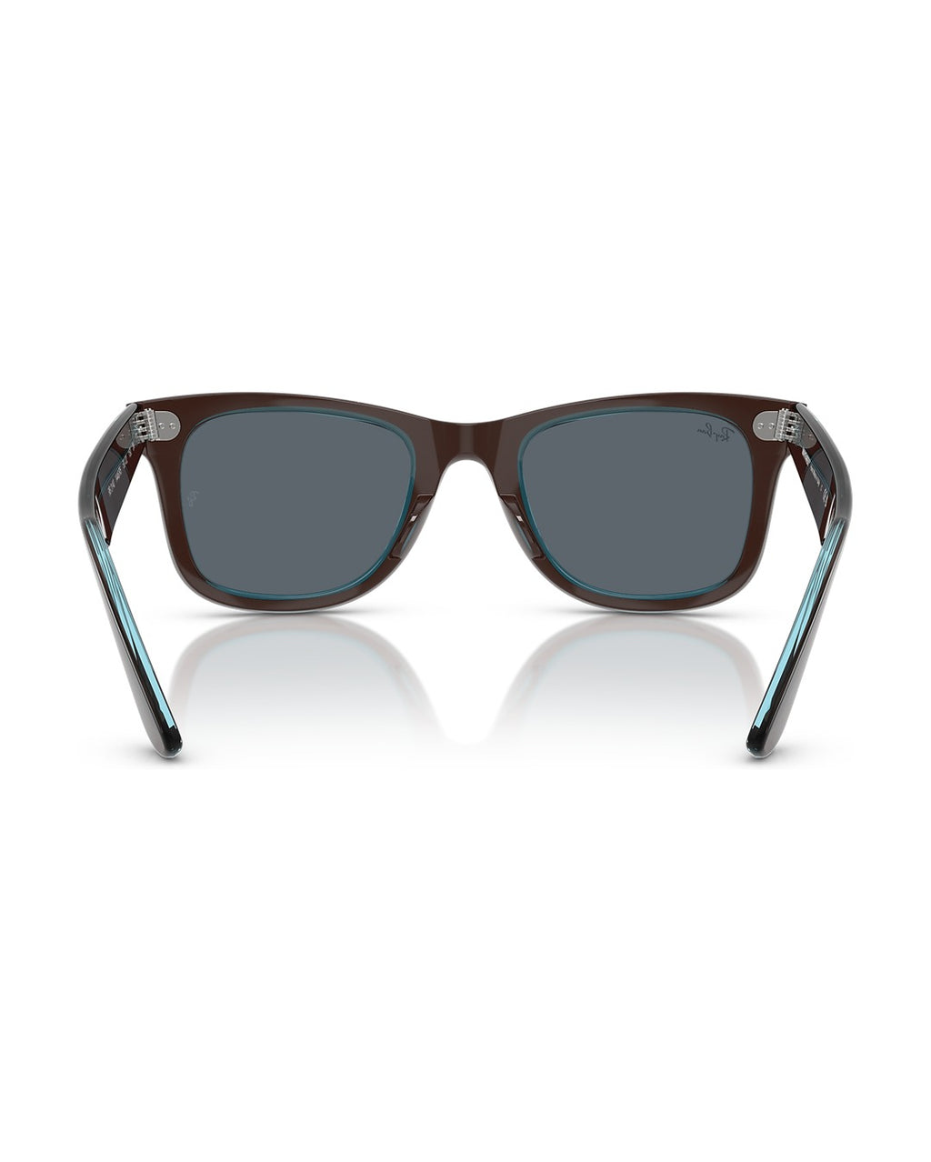 Wayfarer Classic Sunglasses - Brown On Transparent Blue/Blue - Ray-Ban