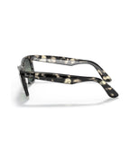 Wayfarer Classic Sunglasses - Grey Havana/Silver/Blue Polarised+ - Ray-Ban