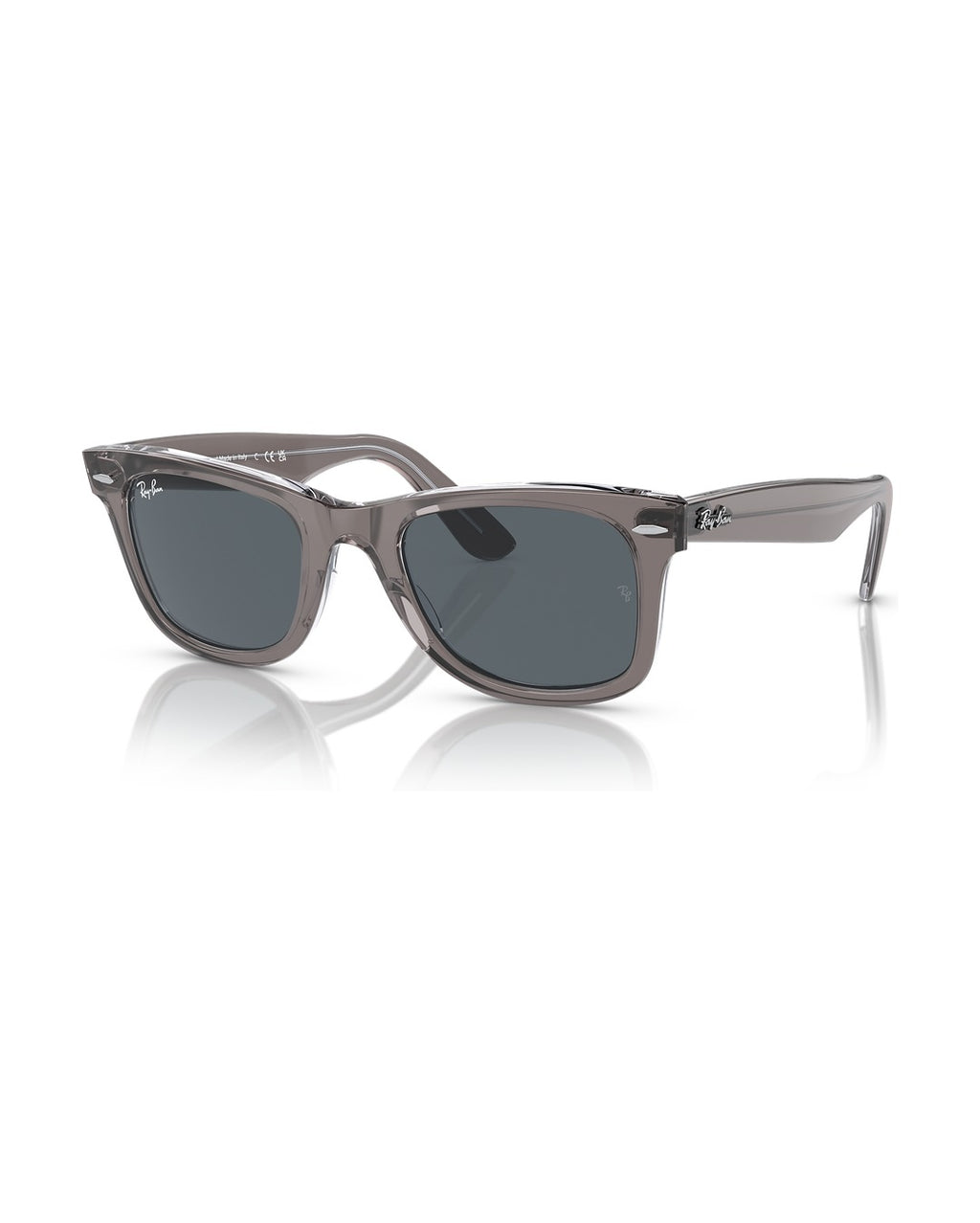 Wayfarer Classic Sunglasses - Grey On Transparent/Blue - Ray-Ban