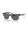 Wayfarer Classic Sunglasses - Grey On Transparent/Blue - Ray-Ban